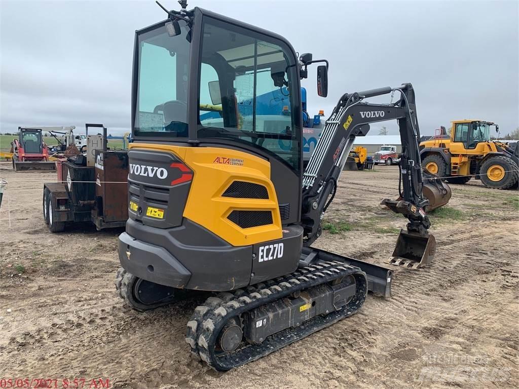 Volvo EC27D Mini rýpadla < 7t