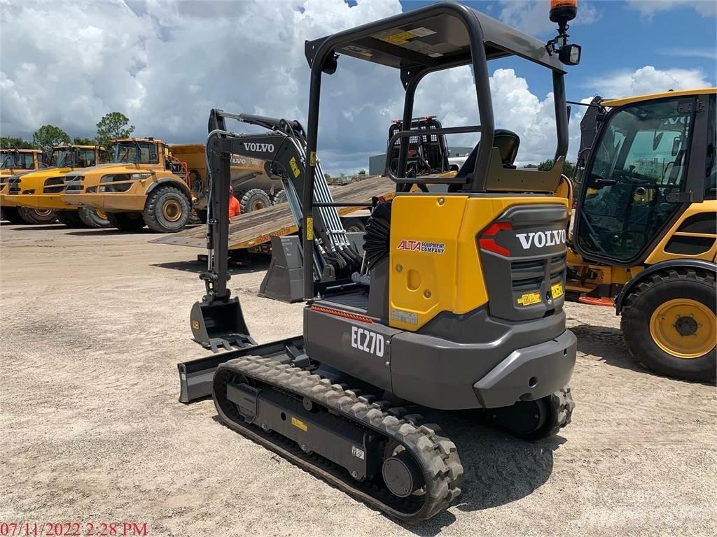 Volvo EC27D Mini rýpadla < 7t