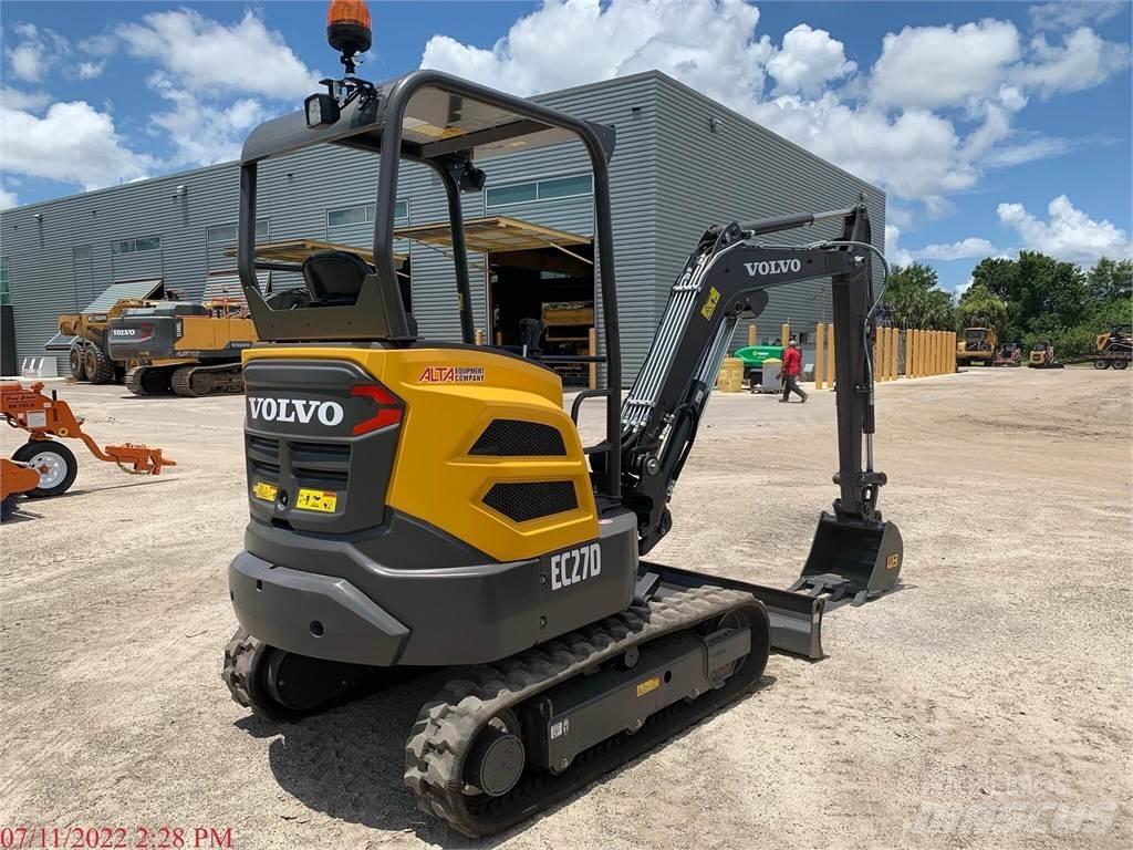 Volvo EC27D Mini rýpadla < 7t