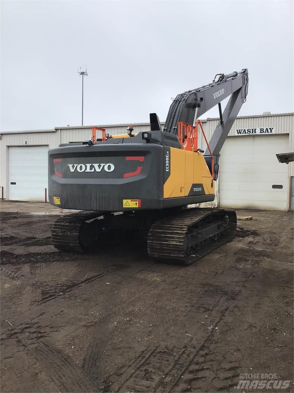 Volvo EC300E LR Pásová rýpadla