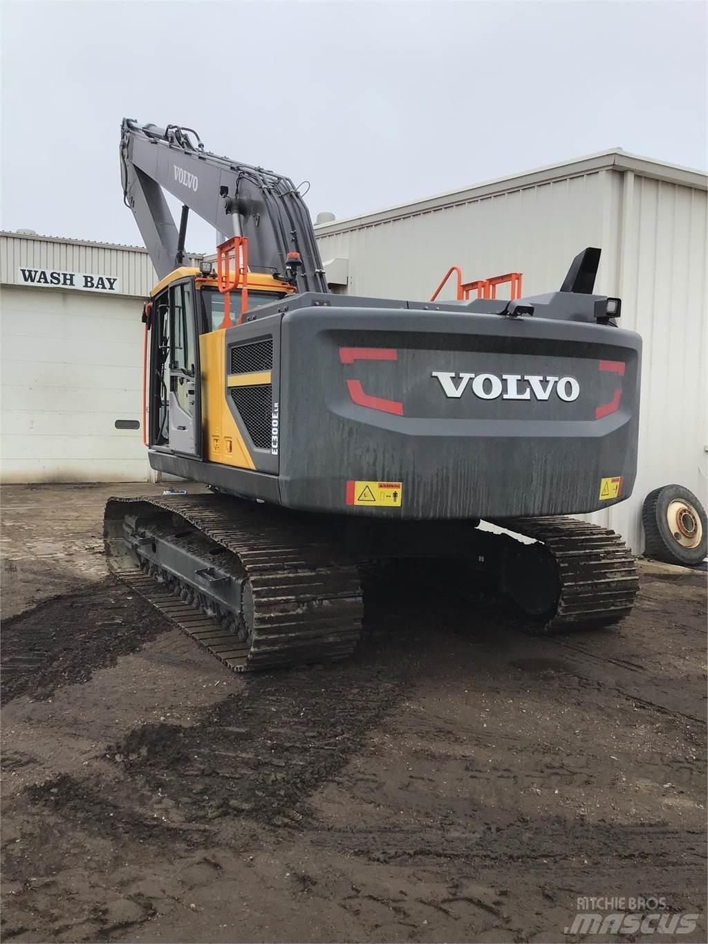 Volvo EC300E LR Pásová rýpadla
