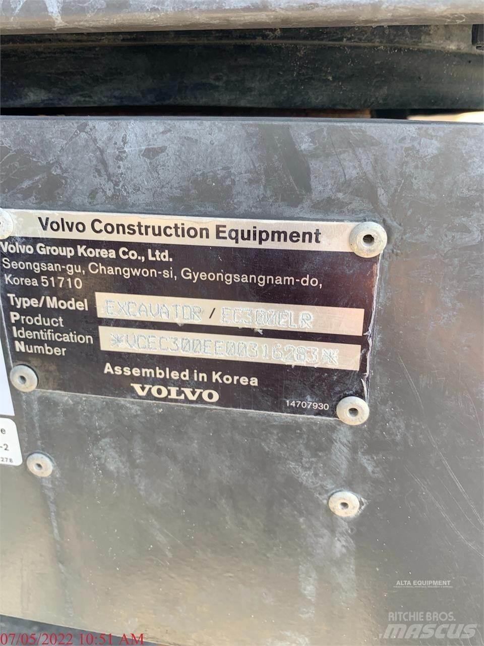 Volvo EC300E LR Pásová rýpadla