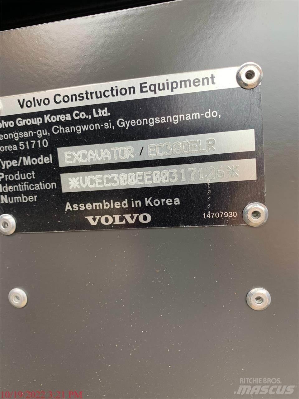 Volvo EC300E LR Pásová rýpadla