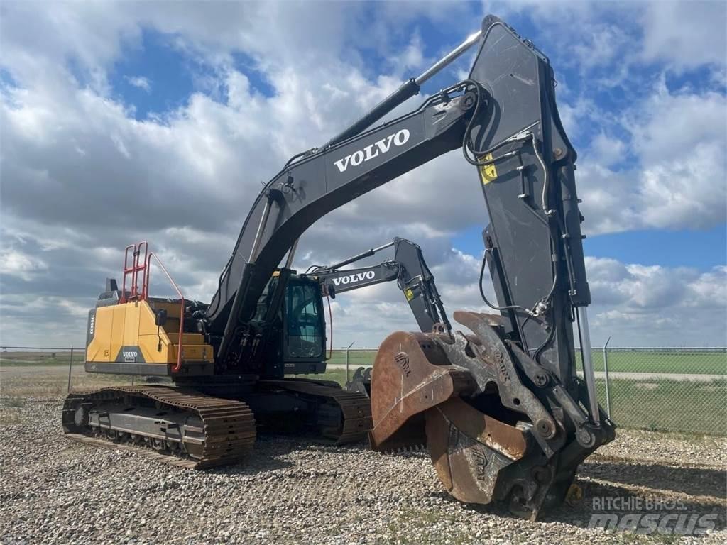 Volvo EC300EL Pásová rýpadla