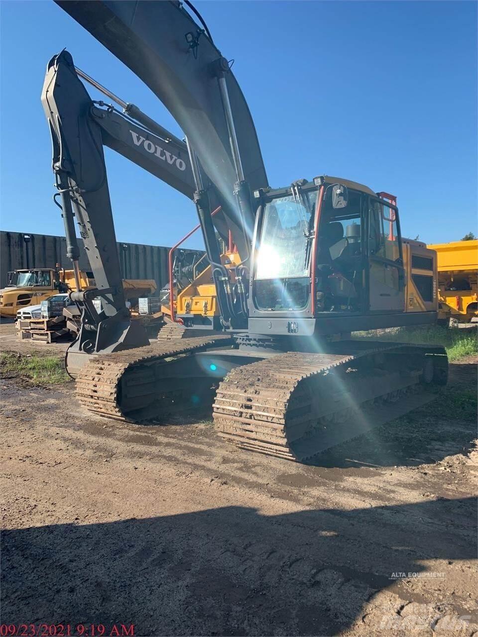 Volvo EC300EL Pásová rýpadla