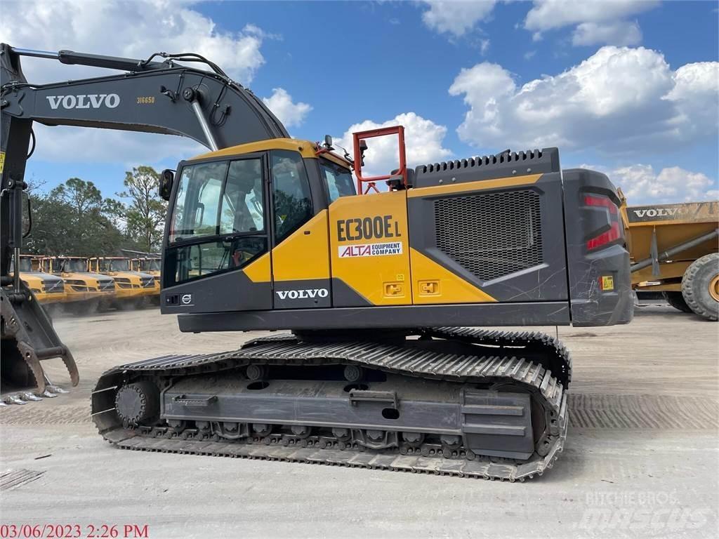 Volvo EC300EL Pásová rýpadla