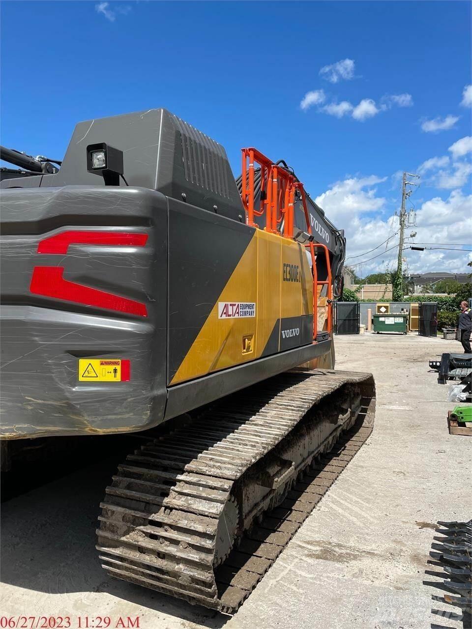 Volvo EC300EL Pásová rýpadla