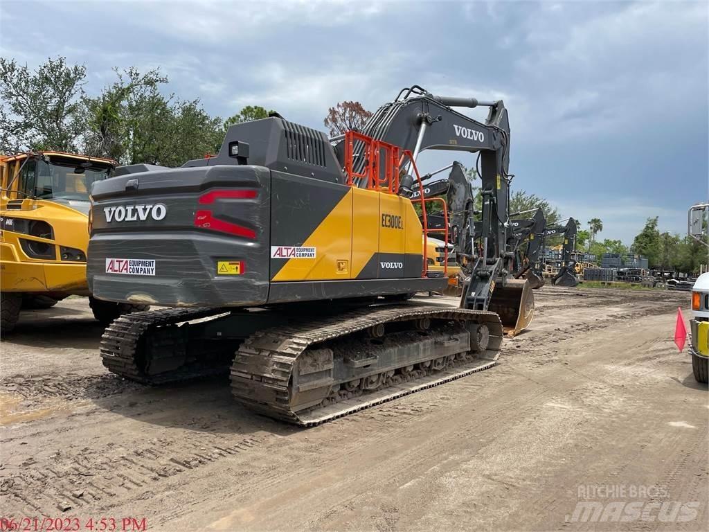 Volvo EC300EL Pásová rýpadla