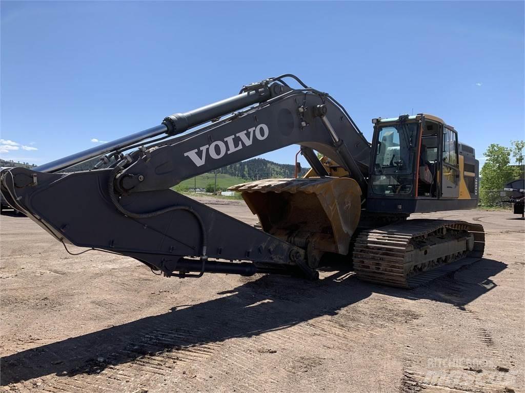 Volvo EC350E Pásová rýpadla