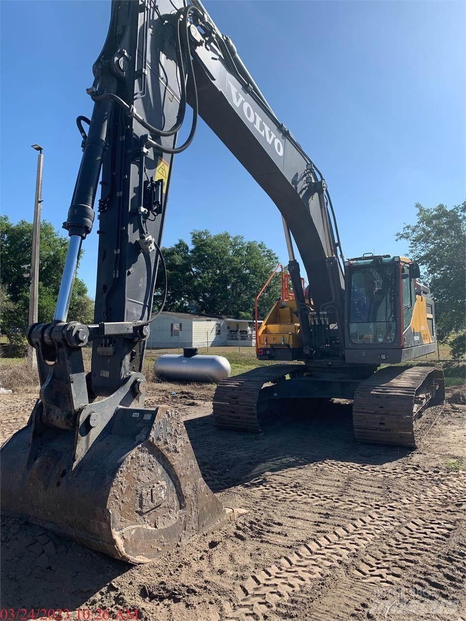 Volvo EC350EL Pásová rýpadla