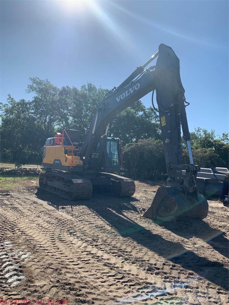 Volvo EC350EL Pásová rýpadla