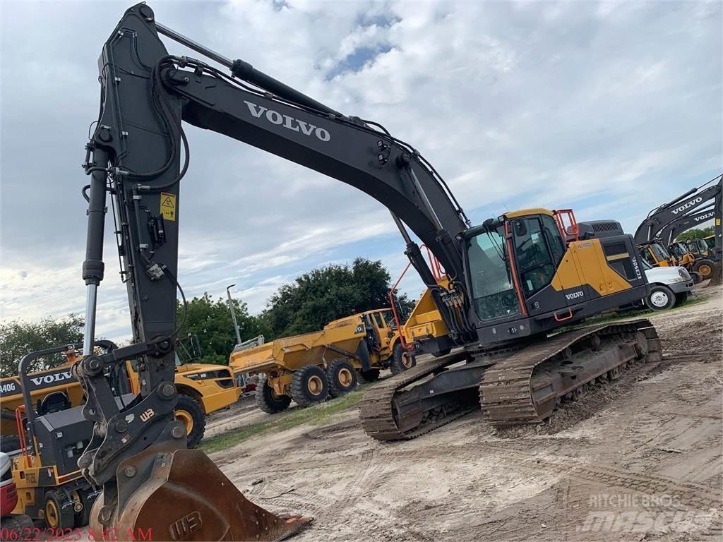 Volvo EC350EL Pásová rýpadla