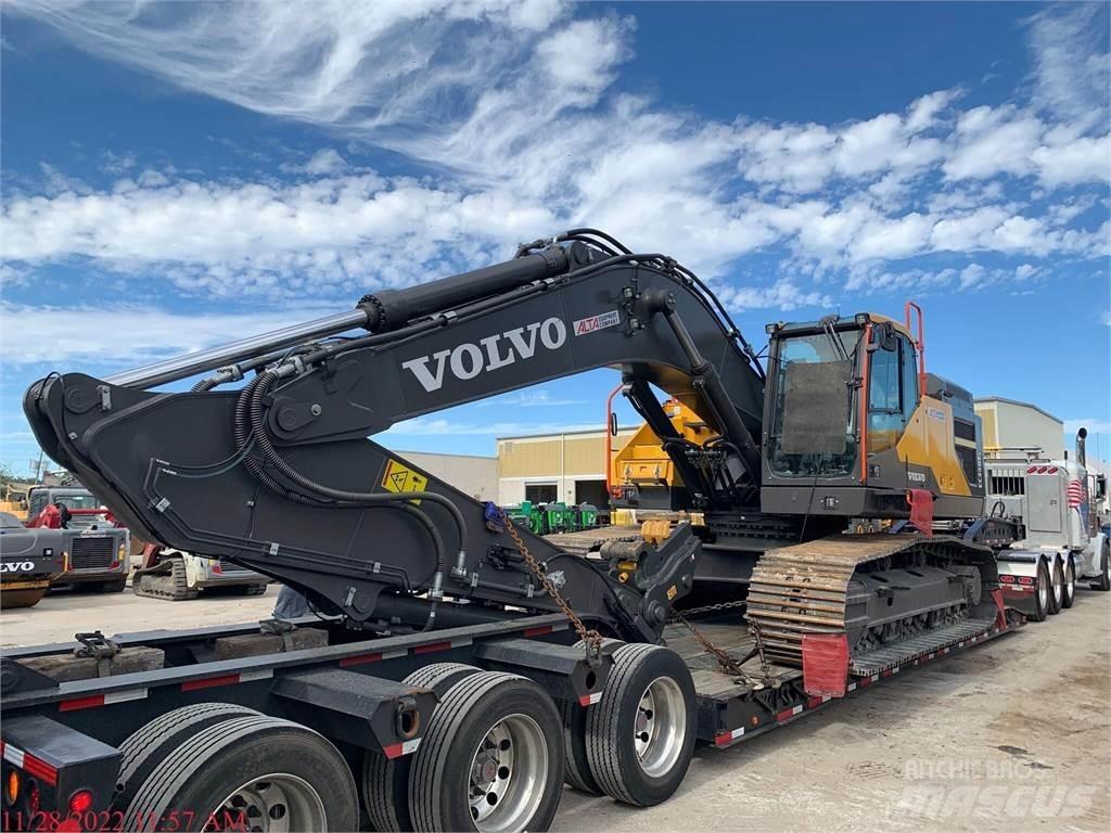 Volvo EC350EL Pásová rýpadla