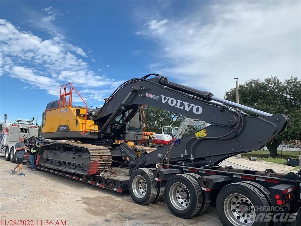 Volvo EC350EL Pásová rýpadla