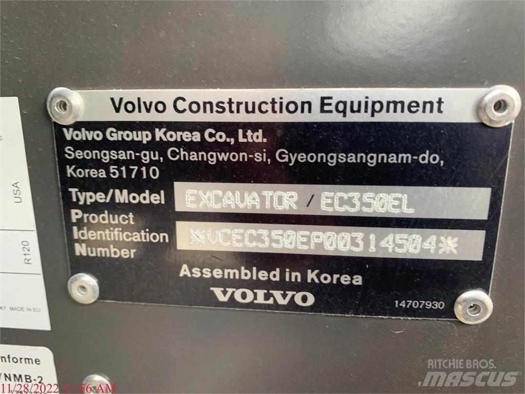 Volvo EC350EL Pásová rýpadla