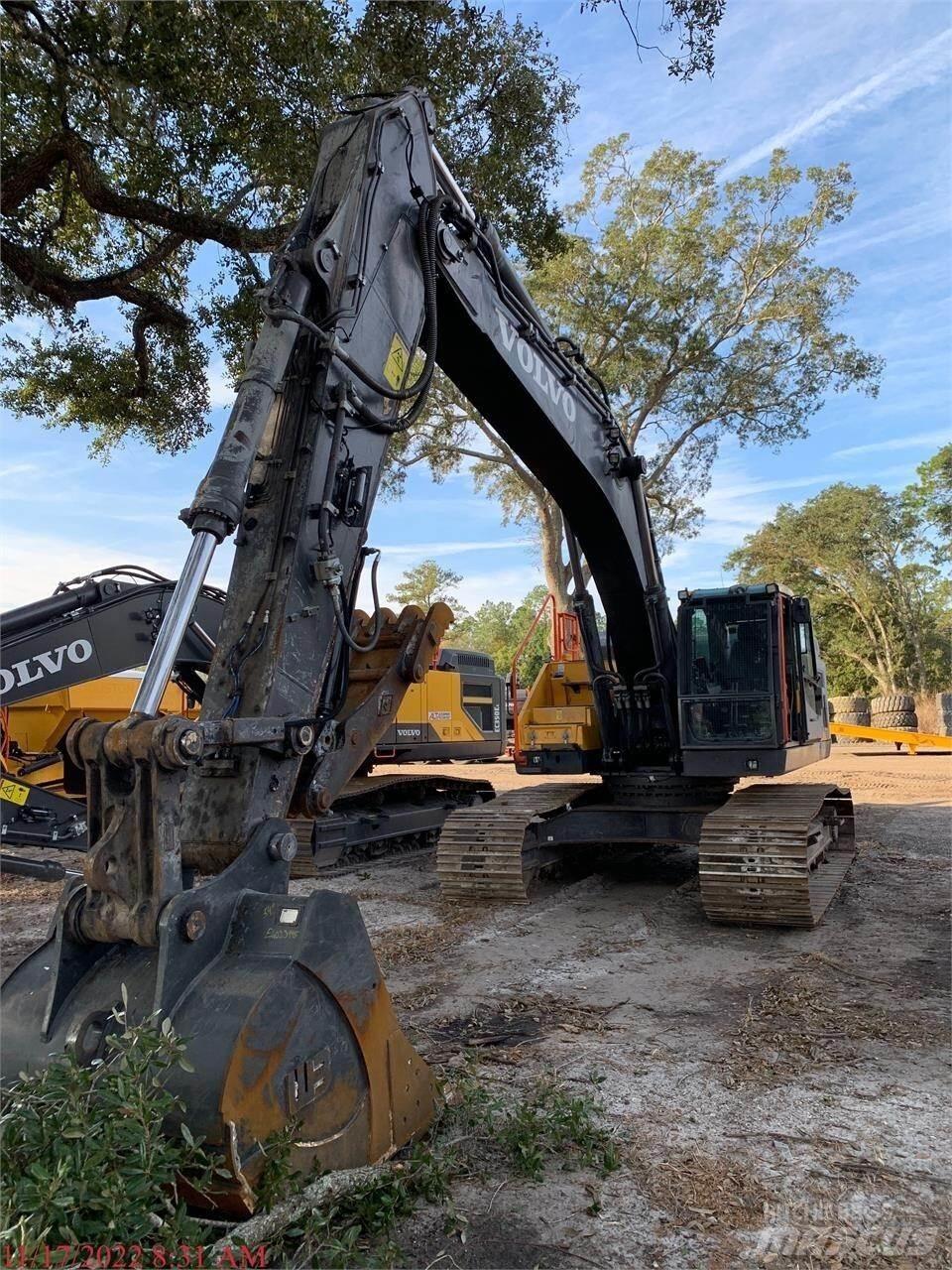 Volvo EC350EL Pásová rýpadla