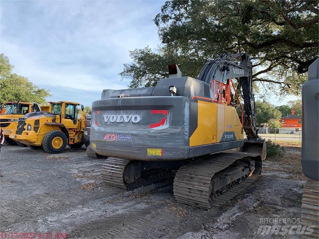 Volvo EC350EL Pásová rýpadla