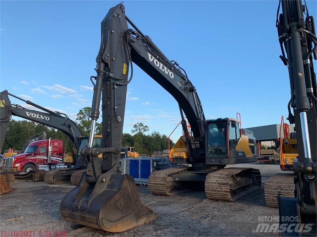 Volvo EC350EL Pásová rýpadla