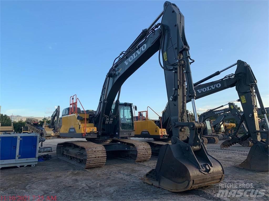 Volvo EC350EL Pásová rýpadla