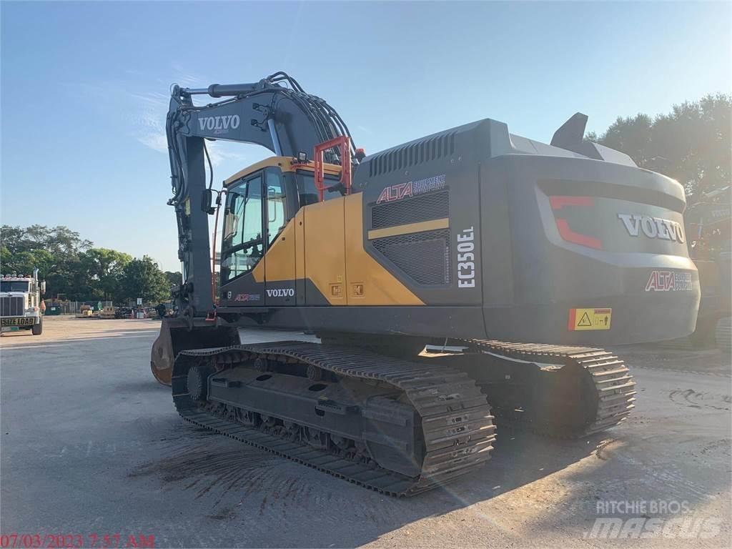 Volvo EC350EL Pásová rýpadla