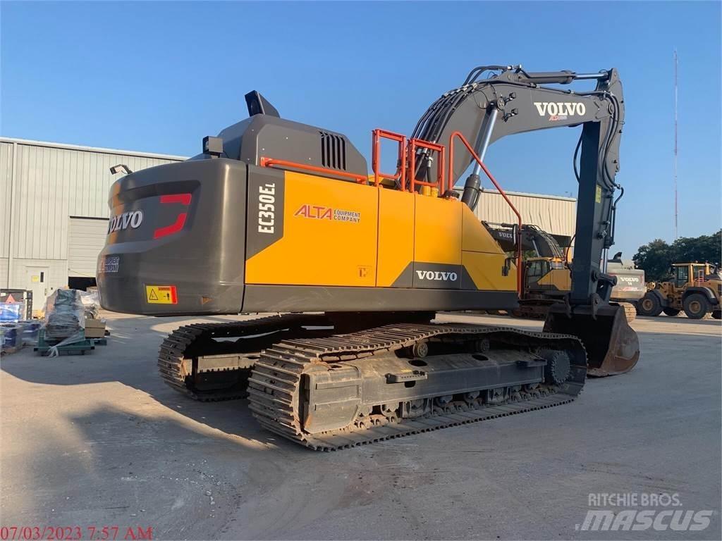 Volvo EC350EL Pásová rýpadla