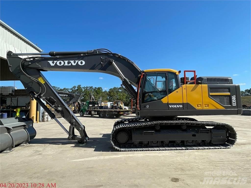 Volvo EC350EL Pásová rýpadla