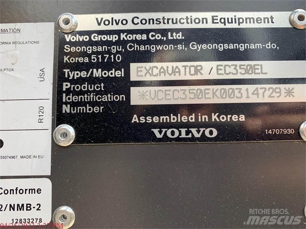 Volvo EC350EL Pásová rýpadla