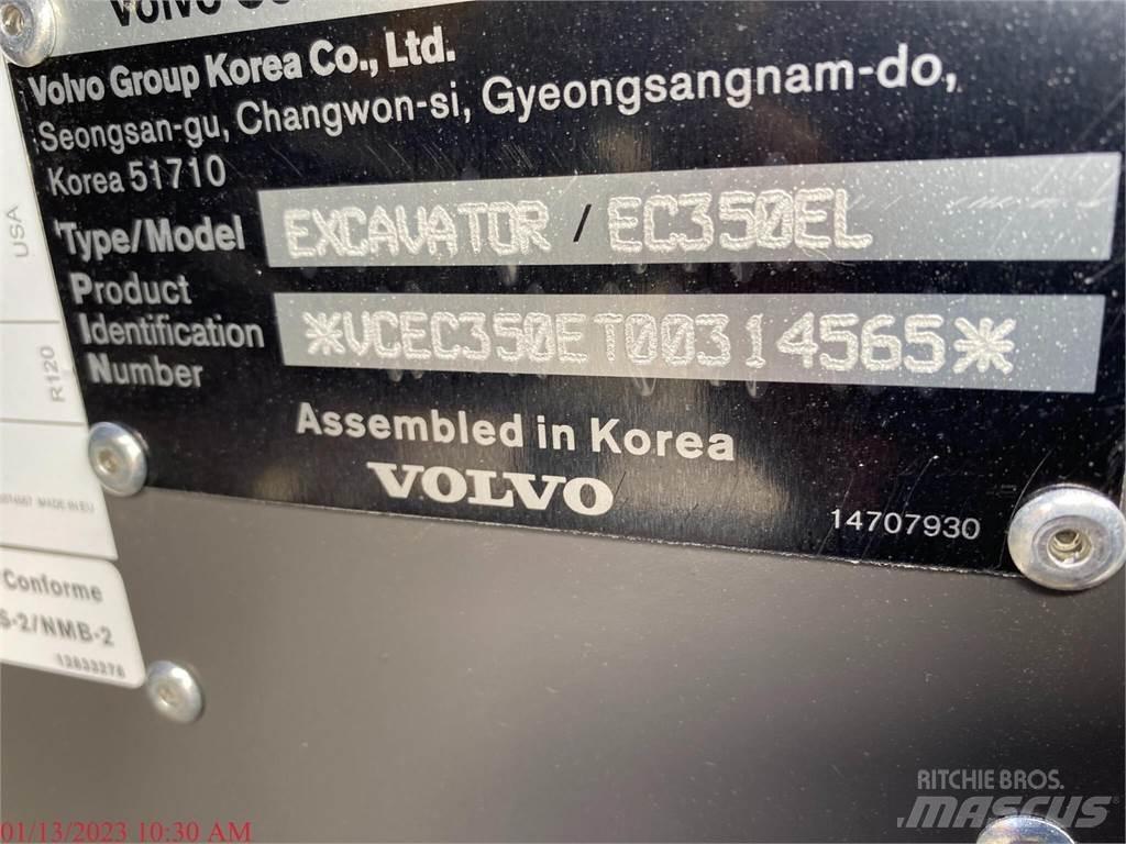 Volvo EC350EL Pásová rýpadla