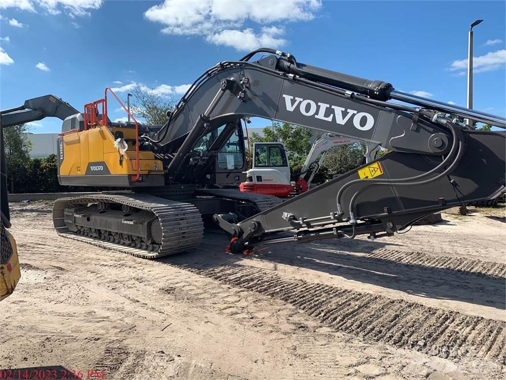 Volvo EC350EL Pásová rýpadla