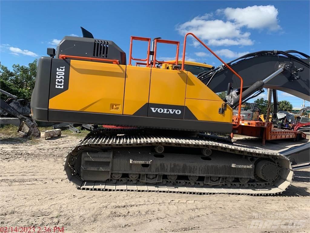 Volvo EC350EL Pásová rýpadla