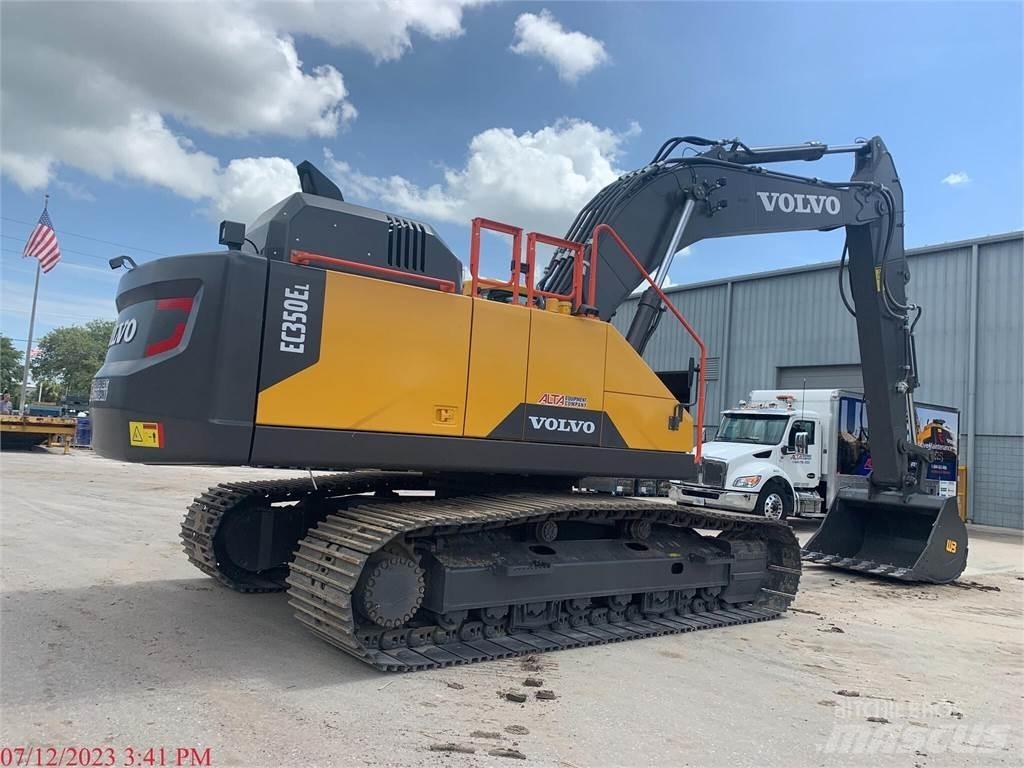 Volvo EC350EL Pásová rýpadla