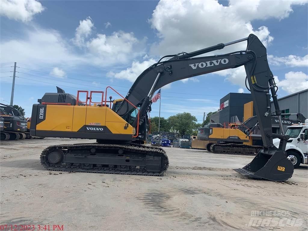 Volvo EC350EL Pásová rýpadla