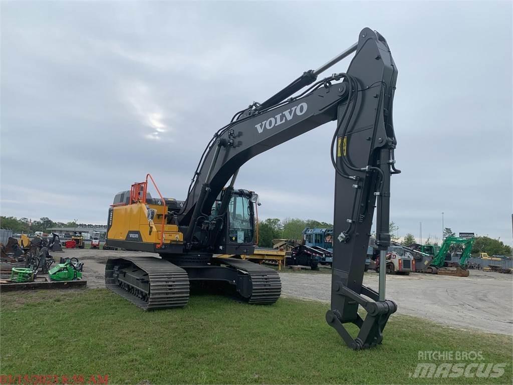 Volvo EC350EL Pásová rýpadla