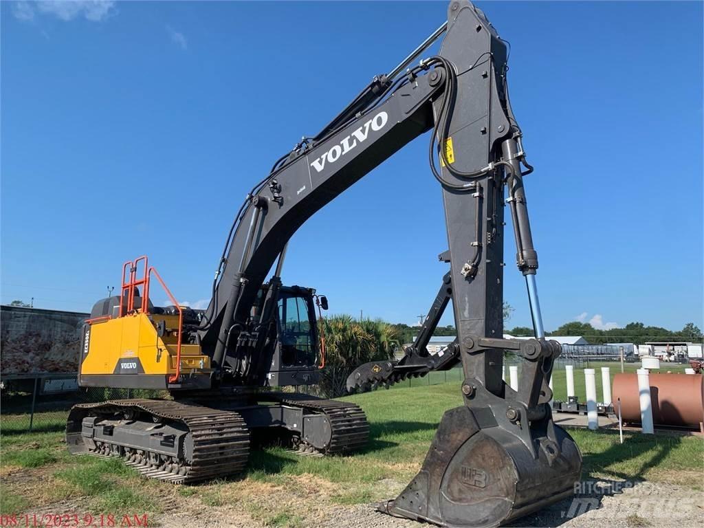 Volvo EC350EL Pásová rýpadla