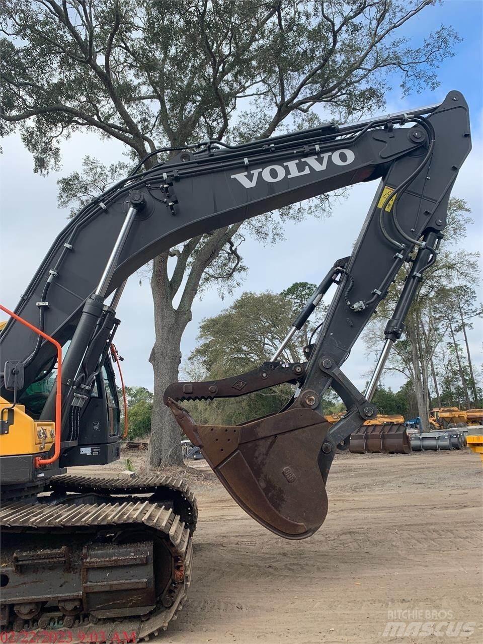 Volvo EC350EL Pásová rýpadla