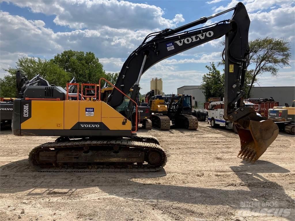 Volvo EC350EL Pásová rýpadla