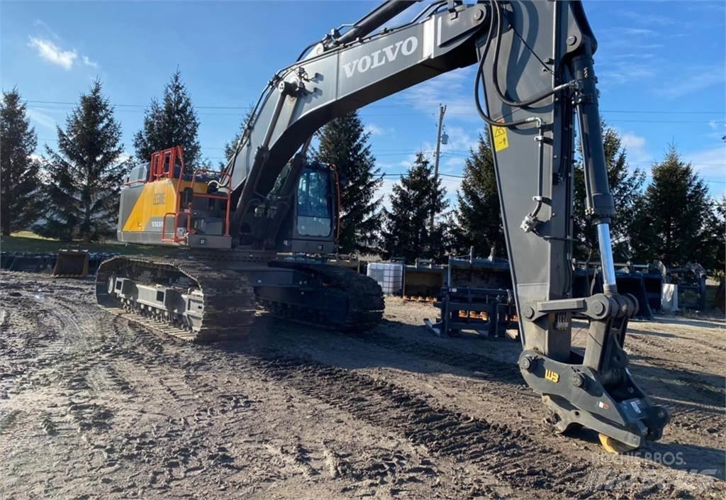 Volvo EC350EL Pásová rýpadla