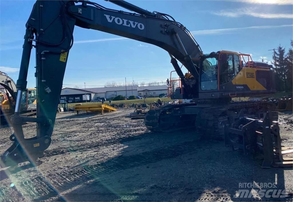 Volvo EC350EL Pásová rýpadla