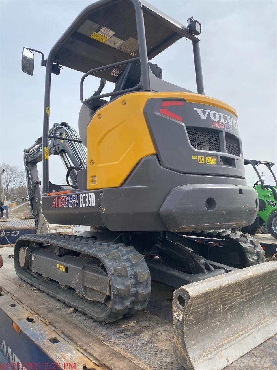 Volvo EC35D Mini rýpadla < 7t