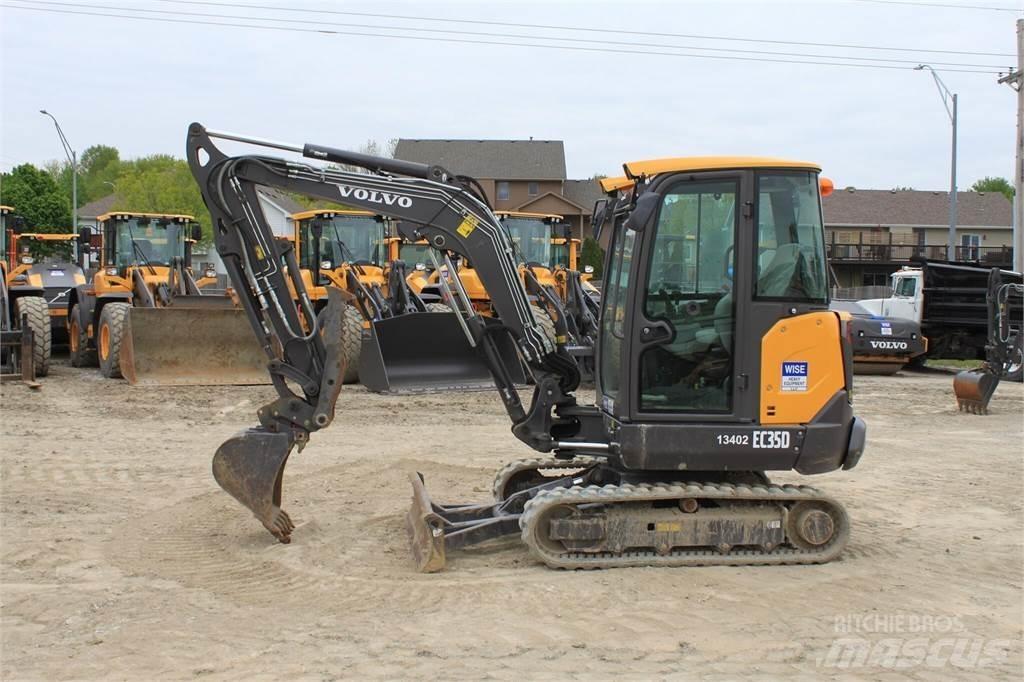 Volvo EC35D Mini rýpadla < 7t
