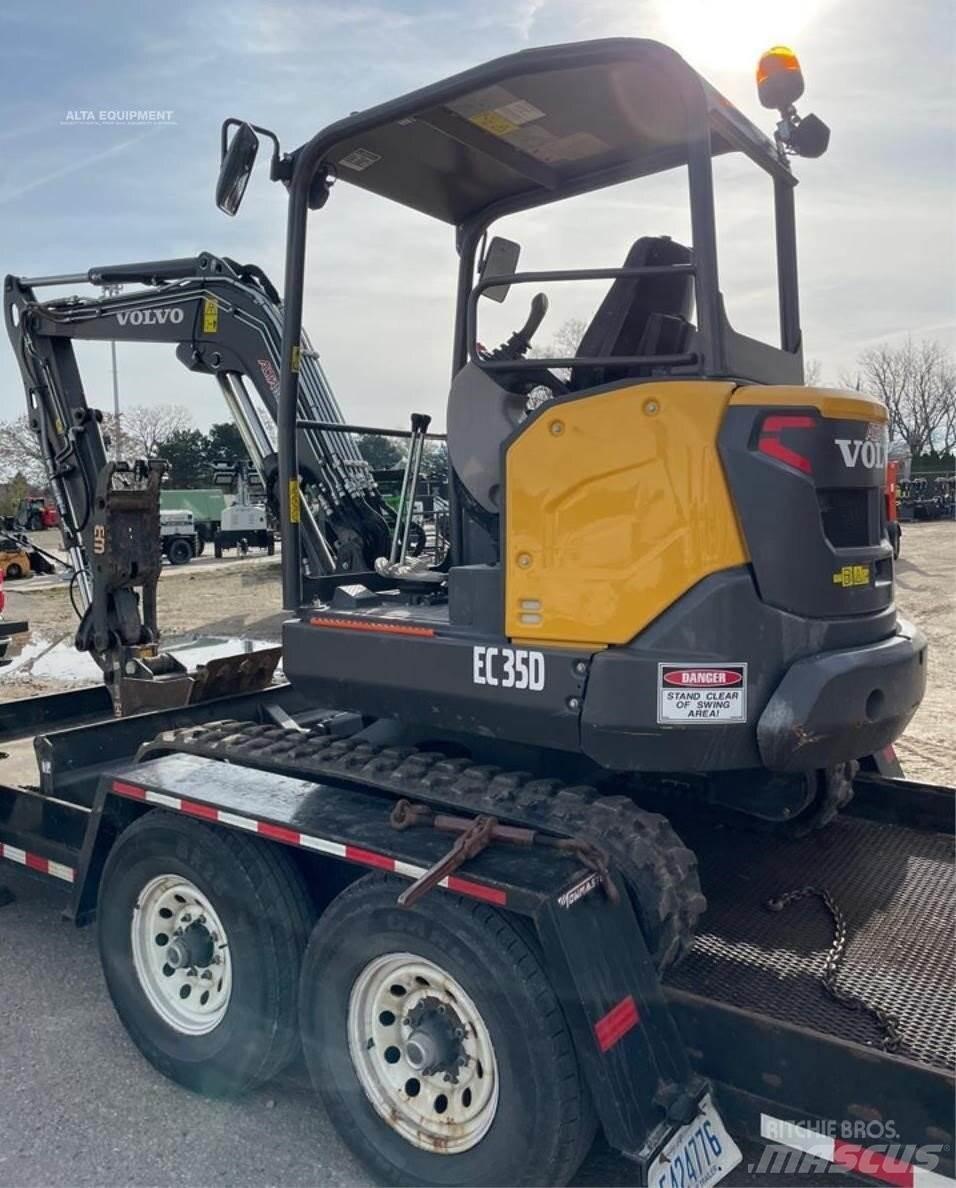 Volvo EC35D Mini rýpadla < 7t