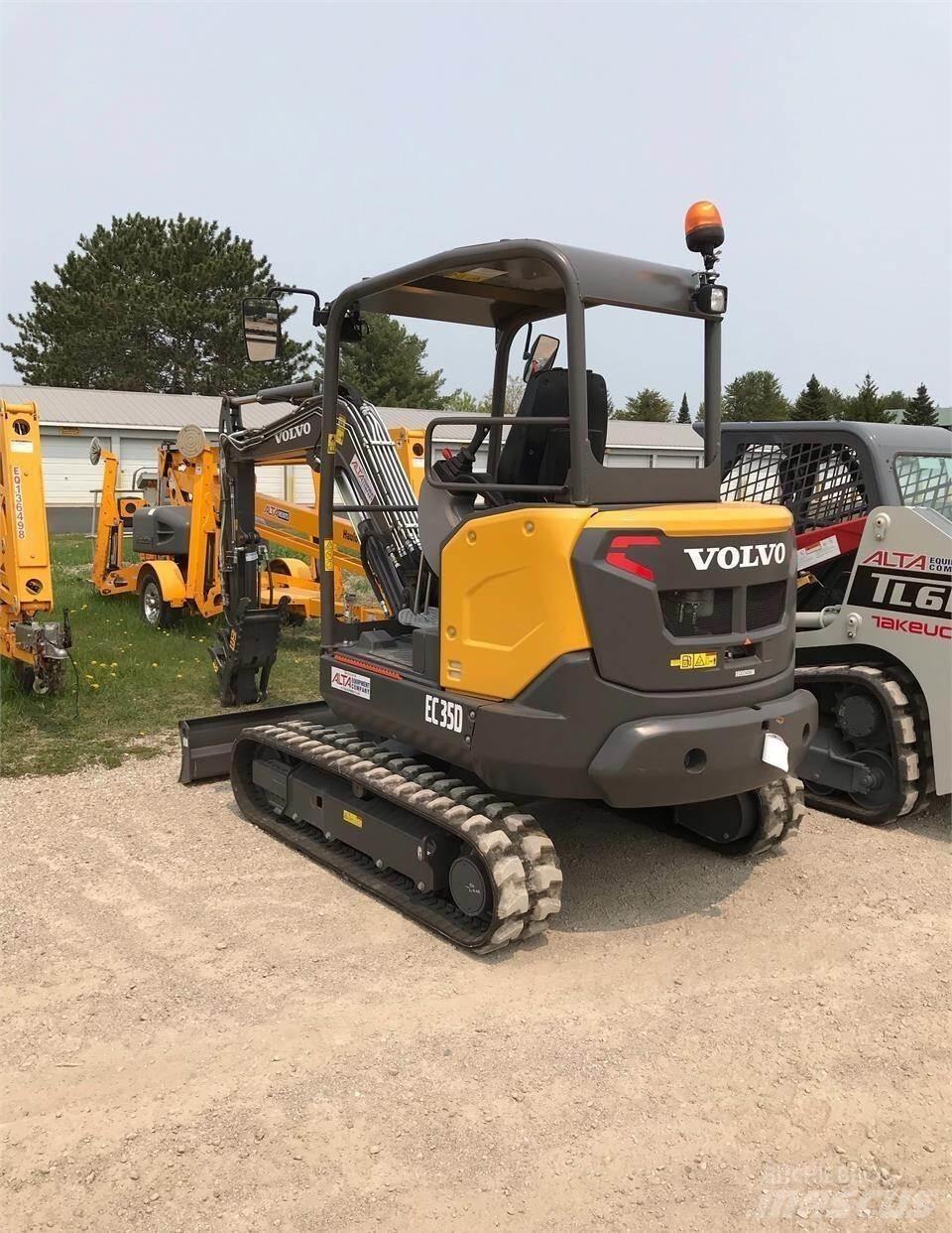 Volvo EC35D Mini rýpadla < 7t