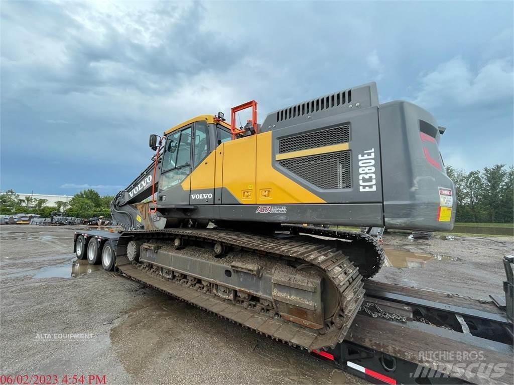 Volvo EC380EL Pásová rýpadla