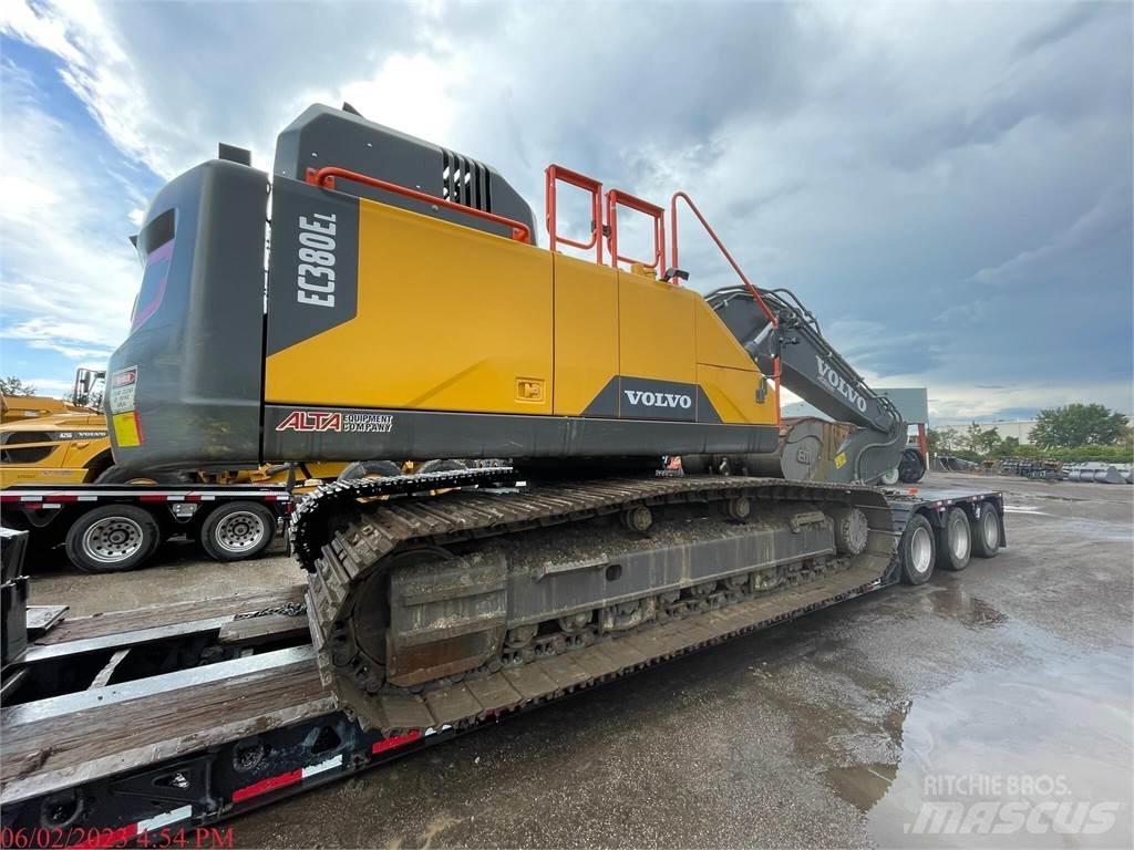 Volvo EC380EL Pásová rýpadla