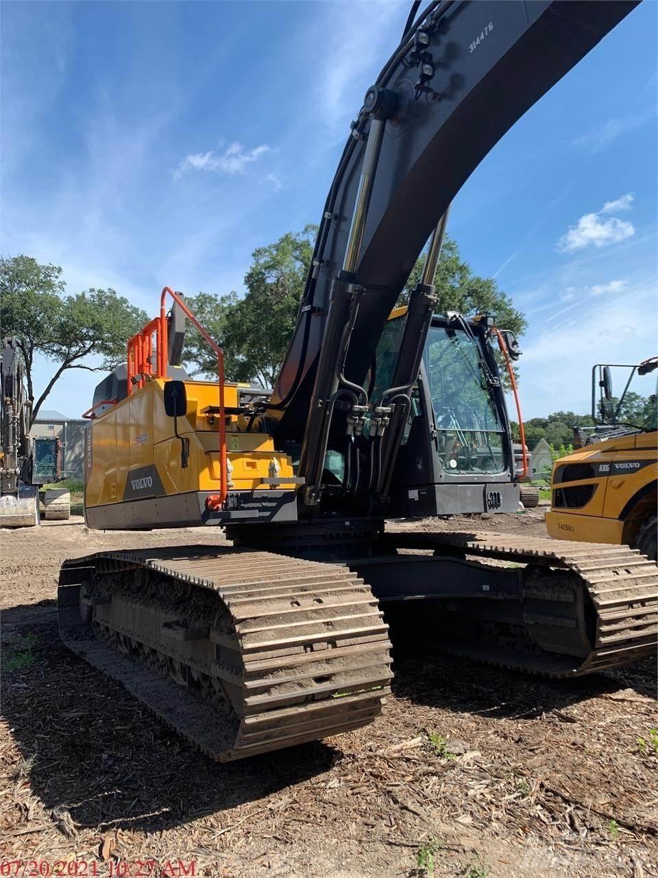 Volvo EC380EL Pásová rýpadla