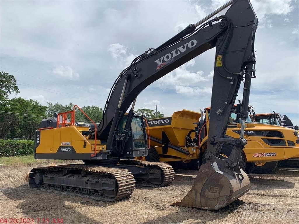Volvo EC380EL Pásová rýpadla