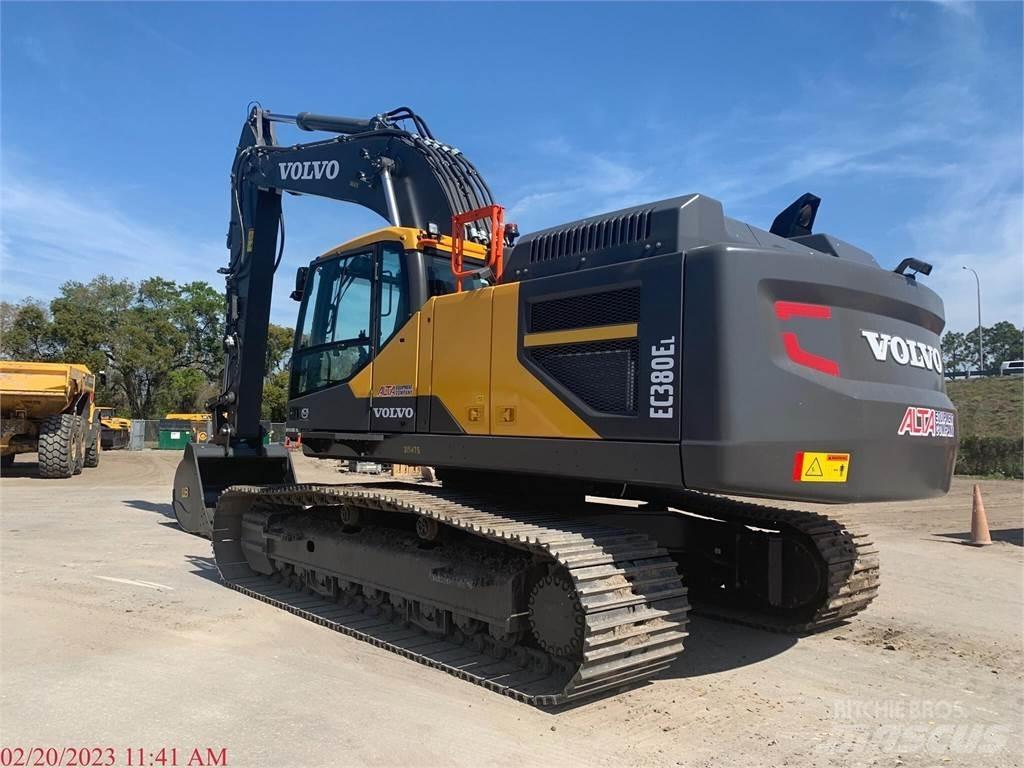 Volvo EC380EL Pásová rýpadla