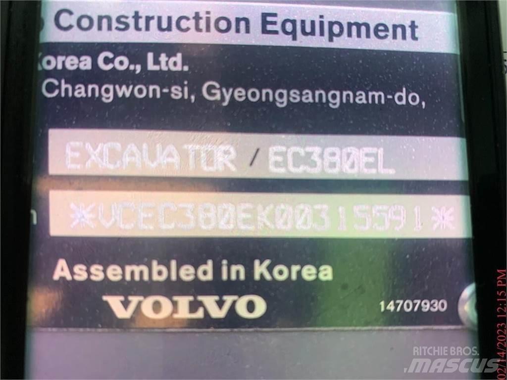 Volvo EC380EL Pásová rýpadla