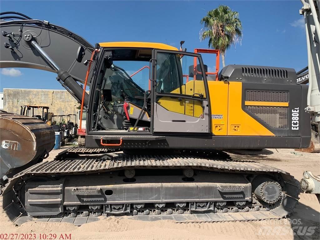 Volvo EC380EL Pásová rýpadla