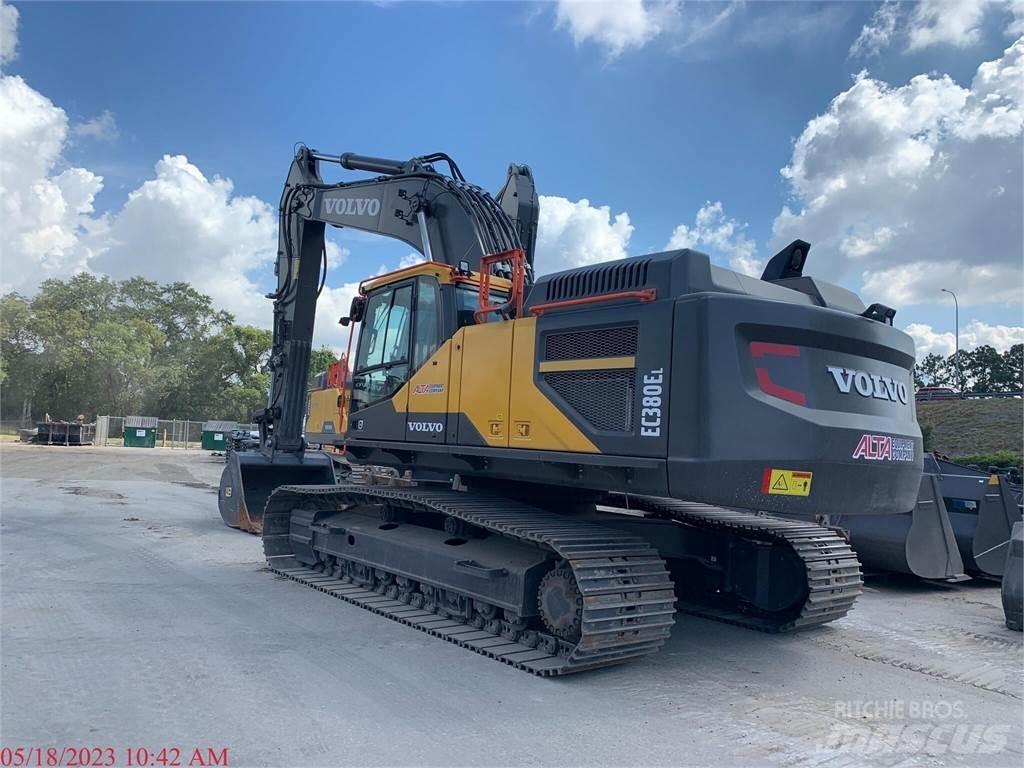 Volvo EC380EL Pásová rýpadla